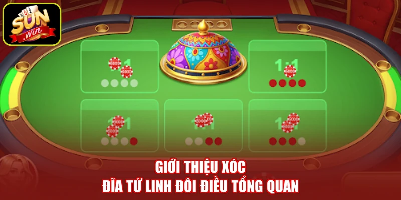 Giới thiệu xóc đĩa tứ linh đôi điều tổng quan