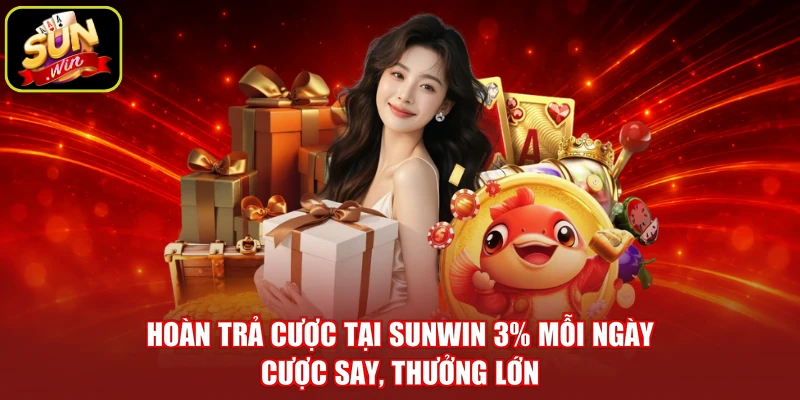 Hoàn Trả Cược Tại SUNWIN 3% Mỗi Ngày - Cược Say, Thưởng Lớn