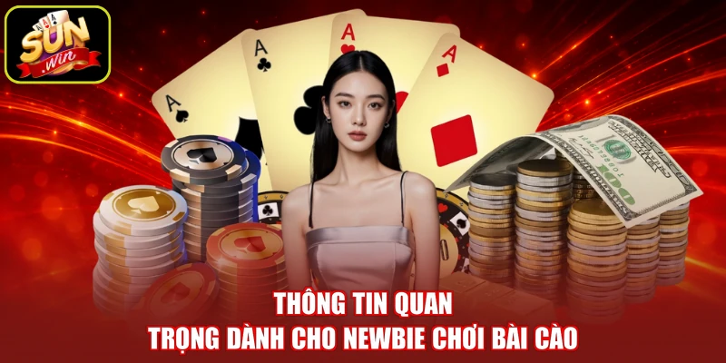 Thông tin quan trọng dành cho Newbie chơi bài cào